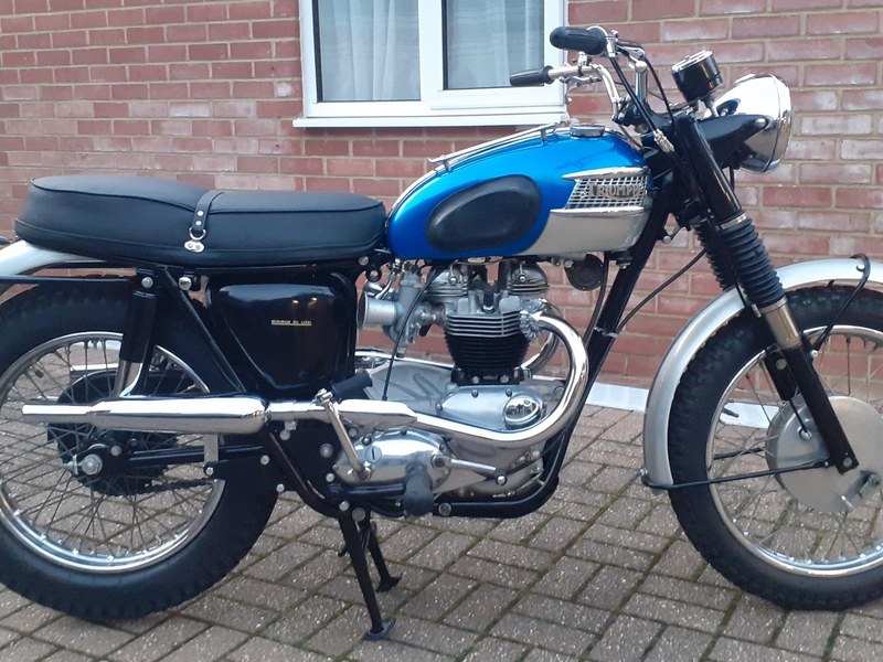 1965 Triumph T120 C Bonneville Competition Scrambler