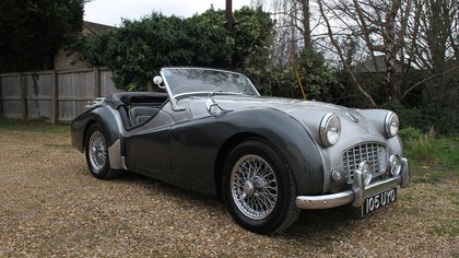 1957 TRIUMPH TR3 WITH OVERDRIVE AND HIGH PORT ENGINE