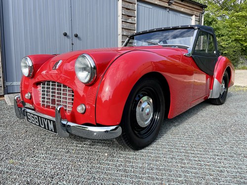 1956 TRIUMPH TR3 - UK DELIVERY AVAILABLE For Sale