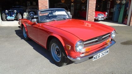 1973 Triumph TR6 with Overdrive