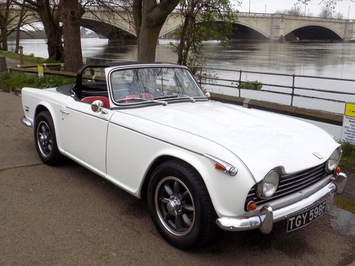 1968 TRIUMPH TR5 - ONLY 3 OWNERS & 63,000 MILES FROM NEW! SOLD
