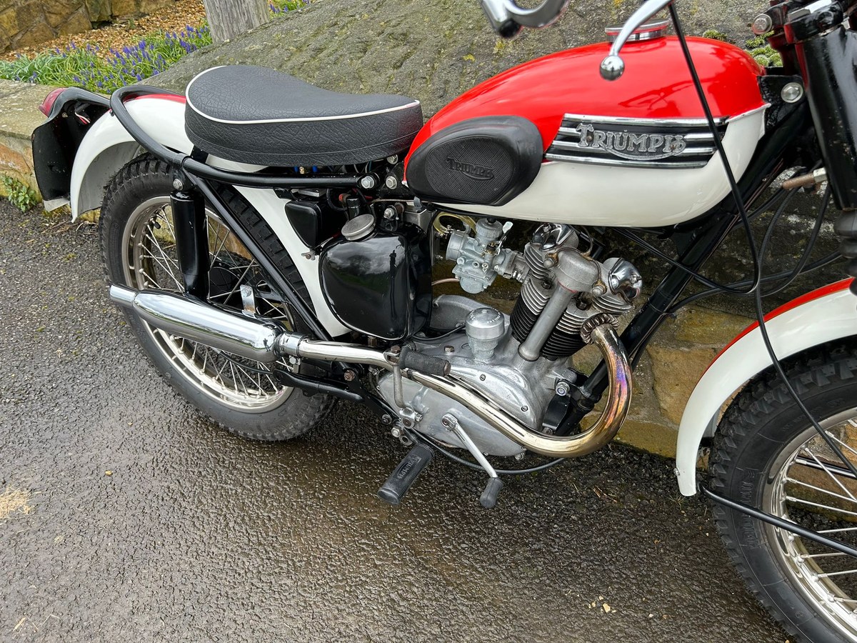 1961 Triumph Tiger Cub Red Manual Right Hand Drive in United Kingdom ...