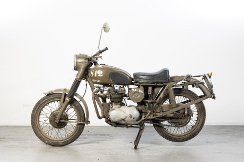 c.1966 Triumph 350cc 3TA T35 Military Motorcycle For Sale by Auction