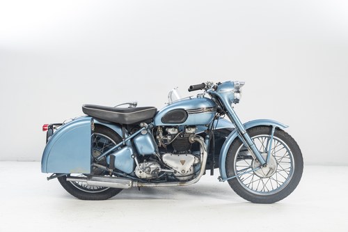 1950 Triumph 650cc Thunderbird and Swallow Jet 80 Sidecar For Sale by Auction
