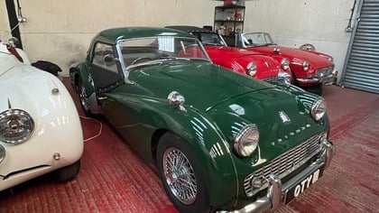 A Stunning, Fully Restored Home Market TRIUMPH TR3A!