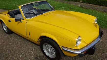 1978 Triumph Spitfire 1500,  200 miles covered in 18 years.