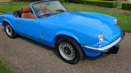 1981 Triumph Spitfire 1500. + O/drive, One of the last sold.