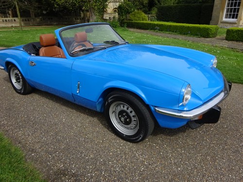 1981 Triumph Spitfire 1500. + O/drive, One of the last sold. For Sale