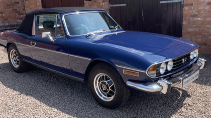 Triumph Stag is Fully Restored & Underbody painted.  1 Owner