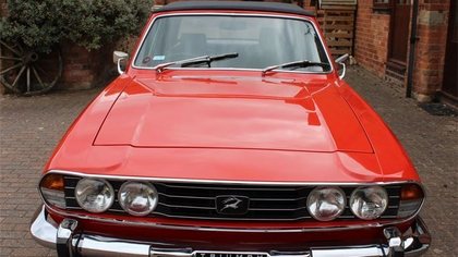 An amazing Triumph Stag Mk1 Manual with O/drive, Restored