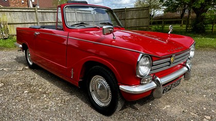 lovely 1970 Triumph Herald 13/60 Convertible
