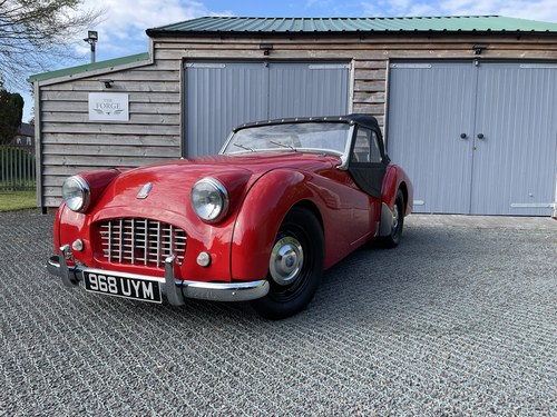 1956 TRIUMPH TR3 - RESTORED TO VERY HIGH STANDARD For Sale