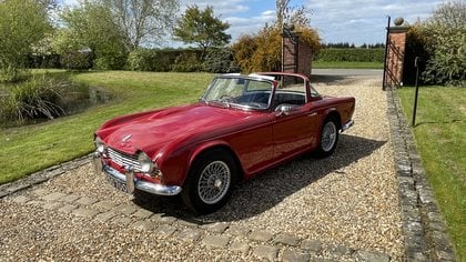 UK TRIUMPH TR4 WITH OVERDRIVE