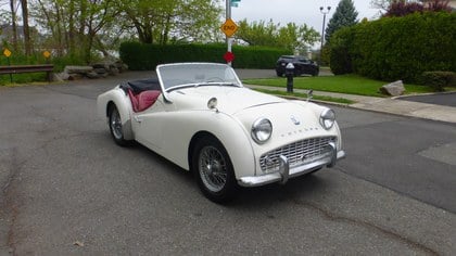 1959 Triumph TR3A with Overdrive Nicely Presentable (St#2617