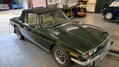 Triumph Stag Manual Overdrive, runs and drives,Great project