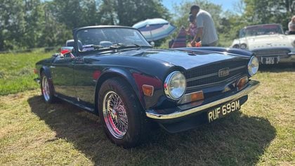 1974 Triumph TR6 with over drive .