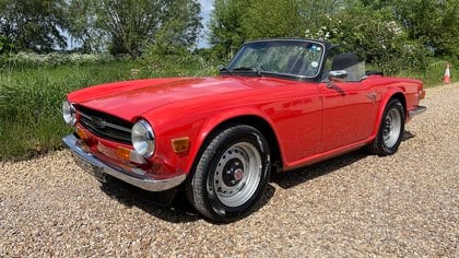 1973 TRIUMPH TR6 ORIGINAL UK FUEL INJECTED WITH OVERDRIVE