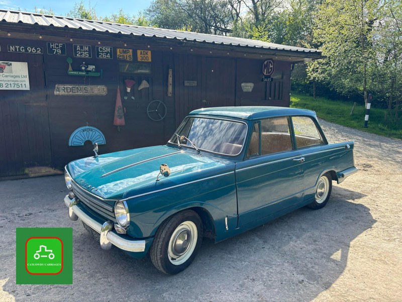 TRIUMPH HERALD 1360 DRIVE AWAY & ENJOY HUGE HISTORY SEE VID