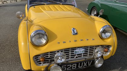 1959 Triumph TR3A The Ex-Andy Flexney Yellow Missile