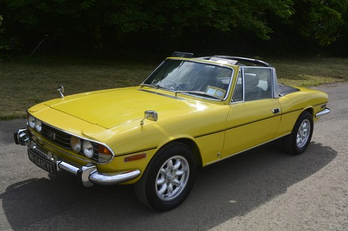1974 Triumph Stag Manual O/D VERKOCHT
