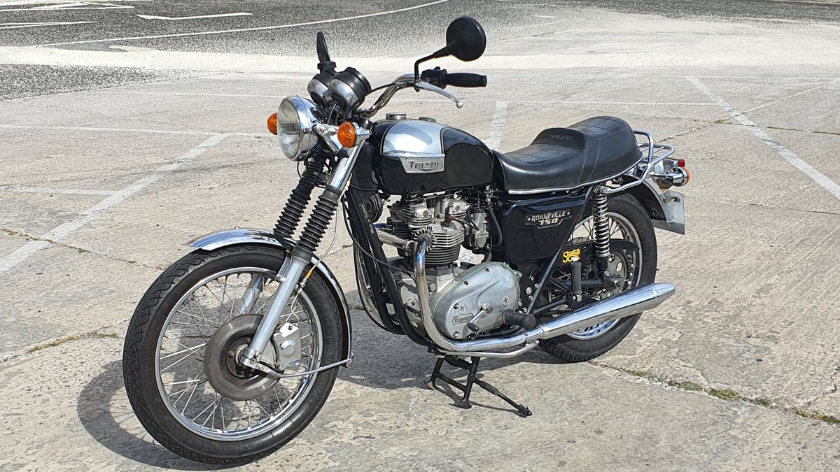 T140e 1979 Triumph Bonneville T140E Black Manual, 5 speed in Gibraltar ...