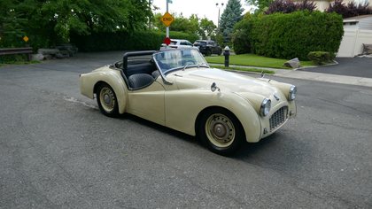 1957 Triumph TR3 Small Mouth with Overdrive 2 Tops (St#2624)