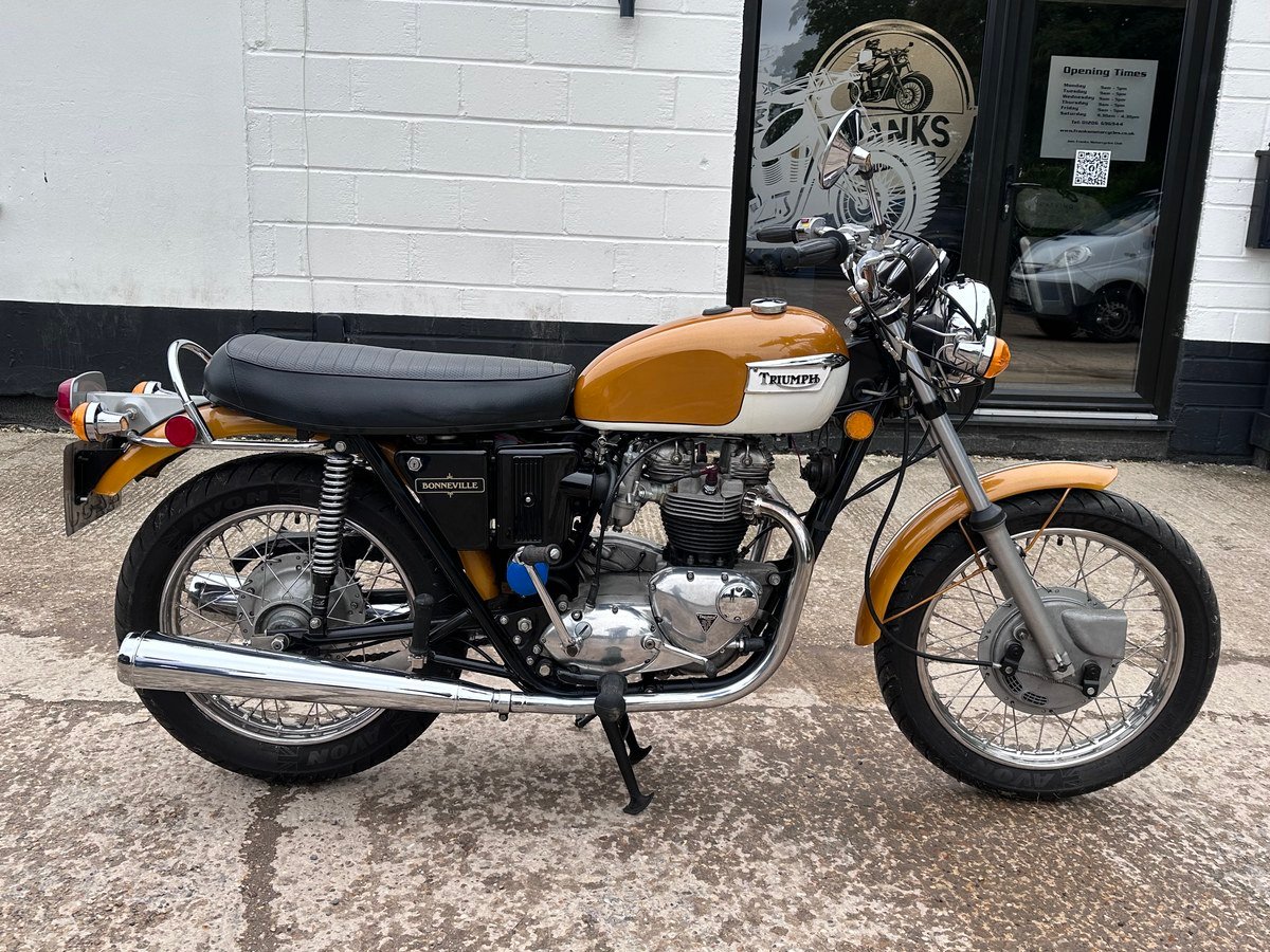 1972 Triumph Bonneville T120 Gold Manual, 5 speed in Colchester, United ...
