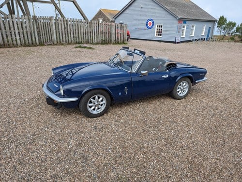 1971 Triumph Spitfire 12 months MOT - reduced to sell