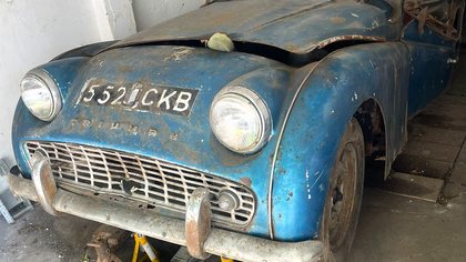 1959 Triumph TR3A - For Auction Saturday 22nd June