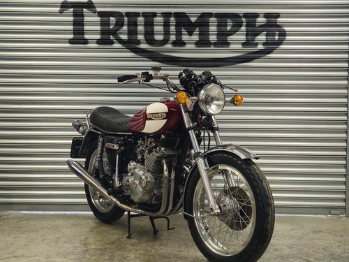1975 Triumph Trident T160 Lovely Classic VERKAUFT