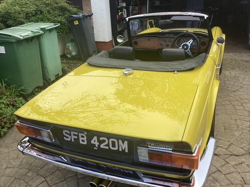 1973 Triumph TR6 PI