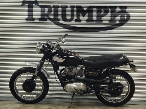 1967 Triumph Tiger T100SS Street Scrambler Custom VENDIDO