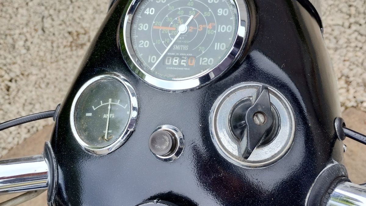 1961 Triumph T110 Black Manual, 4 speed Right Hand Drive in Glasgow ...