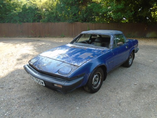 1981 Triumph TR7 Convertible for restoration For Sale