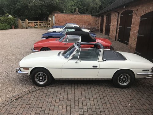 Triumph Stag MK2 Manual O/Drive. ((Sold More Coming In)) A vendre