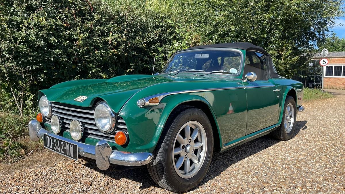 1967 Triumph TR250 Green Manual, 4 speed Right Hand Drive in United ...
