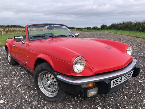 1977 Triumph Spitfire 1500 VENDIDO