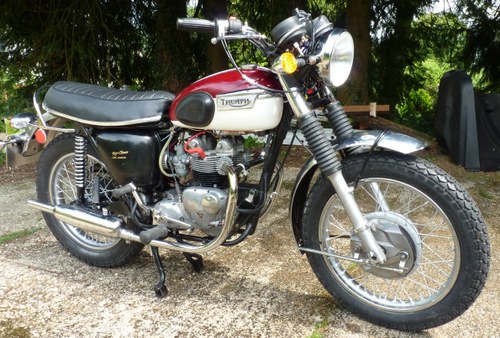 1972 Triumph Daytona T100R Zu verkaufen durch Auktion