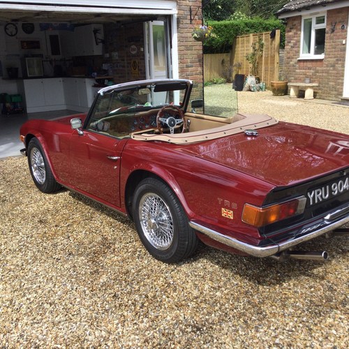 1970 Triumph TR6 PI
