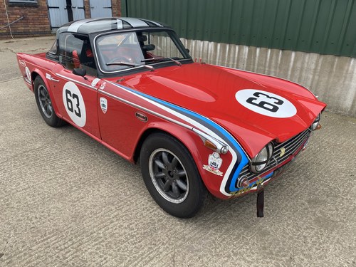 1968 Triumph TR5/250 race car
