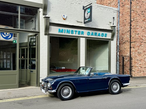 1962 Triumph TR4 manual Overdrive UK car SOLD