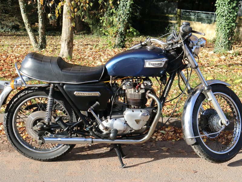Triumph Bonneville 750 T140E 1978 Runs winter project