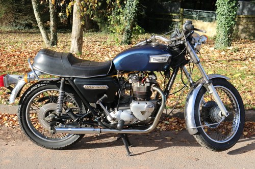 Triumph Bonneville 750 T140E 1978 Runs winter project SOLD