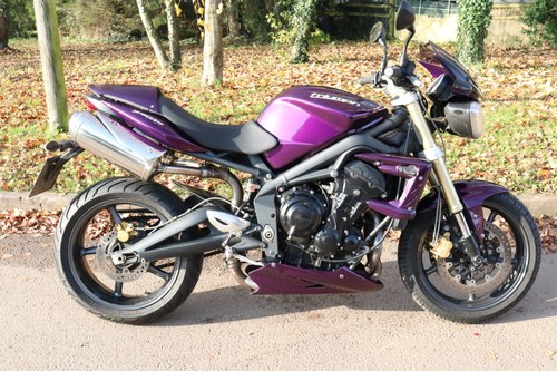 Triumph Speed Triple 2011 low miles and amazing condition SOLD