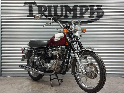 1975 Triumph Bonneville T140V Matching number Classic SOLD