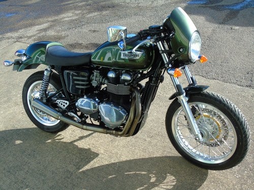 2013 Triumph Thruxton 900 Cafe Racer, Service History. Kaufen Bei