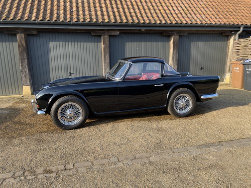 1965 Triumph TR4 - 50,000 miles from new - factory black
