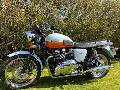 2008 Triumph T100 Bonneville 50th Anniversary limited ed