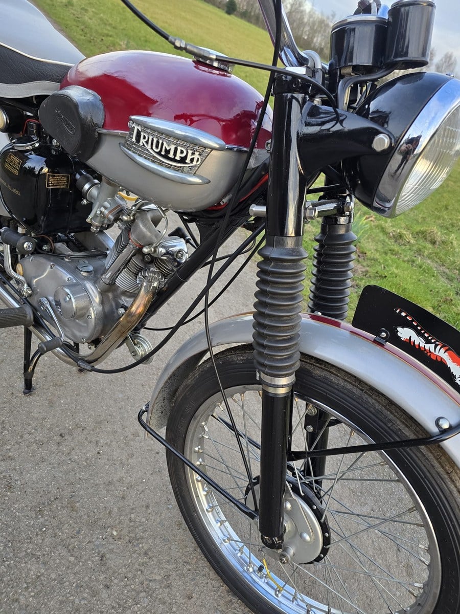 1963 Triumph Tiger Cub Red Left Hand Drive in United Kingdom - For Sale ...