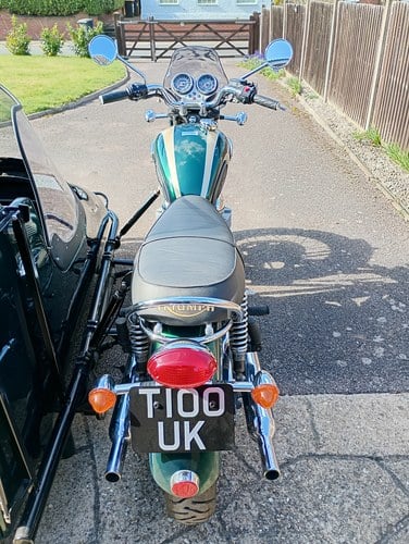 2003 Triumph Bonneville T100 wheelchair accessible sidecar